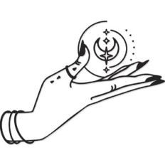 Witchy Stars Hand