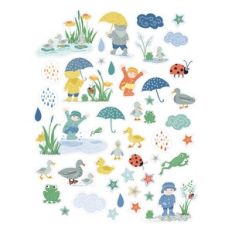 Puddles and Boots Sticker Sheet