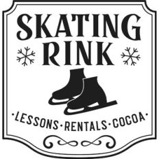 Skating Rink Sign