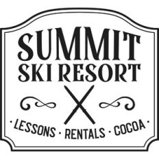 Ski Resort Sign