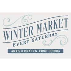 Winter Market Sign