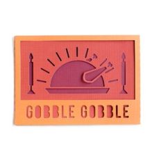 Gobble Gobble Trifold Card