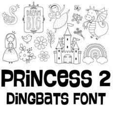 Princess 2 Dingbats Font