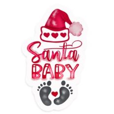 Santa baby Christmas design