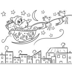 Santa Claus Coloring Page