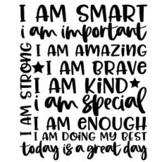 Daily Mantras Word Art