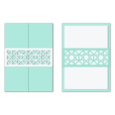 Decorative belly band card