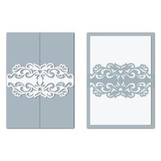 Decorative belly band card