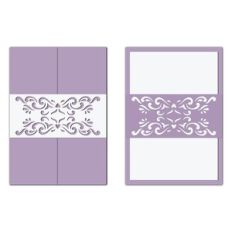 Decorative belly band card