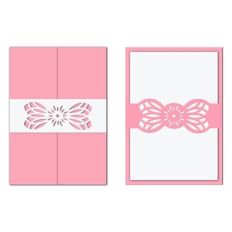 Bow belly band cards