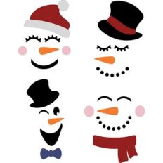 Snowman Faces