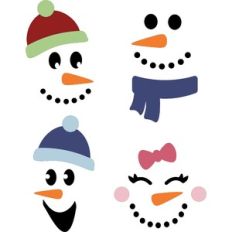Snowman Faces