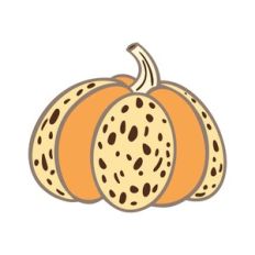 Pumpkin with dots