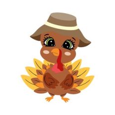 Turkey in a hat