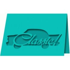 'classic' car card