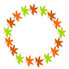 FALL LEAVES CIRCLE