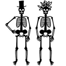 Skeleton Halloween Couple