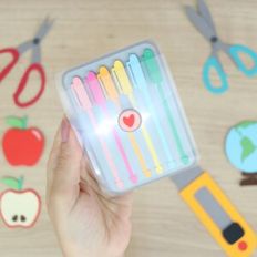 Colored Pens Case