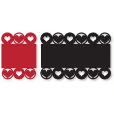 hearts and circles cards