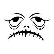 Halloween face