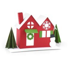 3D House Christmas