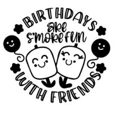 Birthdays are s’more fun with friends