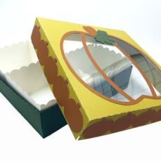 Fall Pumpkin XLarge Cookie Box