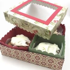 Cookie Box Xlarge with Peek-a-boo Liners