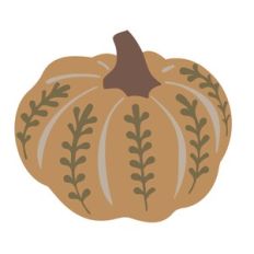 Folk Art Pumpkin