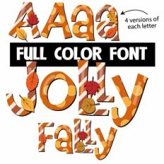Jolly Fally Color Font