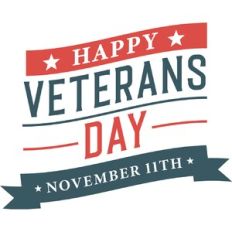 Happy Veterans Day Nov 11