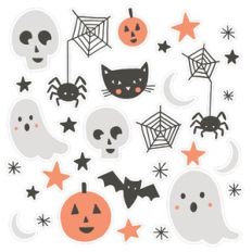 Halloween Sticker Set