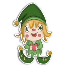 Cute Elf Print n Cut Design