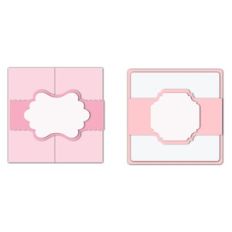 2 Decorative belly band card
