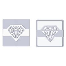 Diamond belly band card