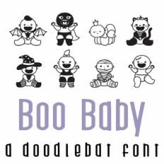 Boo Baby Doodlebat Font