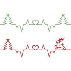 christmas heartbeats