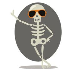 Too Cool Skeleton