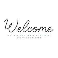 Welcome Phrase