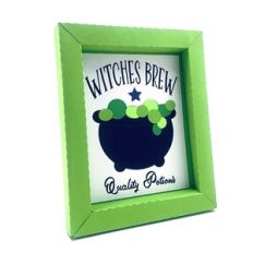 Witches Brew 3x4 Shadowbox