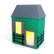 Small Haunted House Luminaire