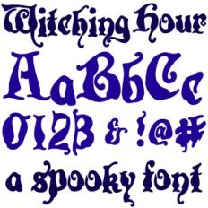 Witching Hour Font