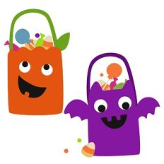 Cute Trick or Treat Bags