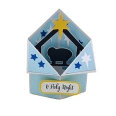 Nativity Tuxedo Box Card