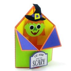 Witch Tuxedo Box Card