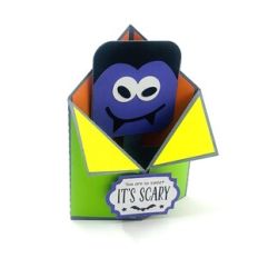 Dracula Tuxedo Box Card