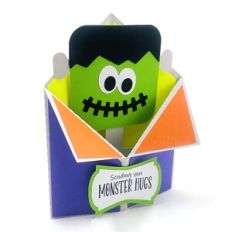 Frankenstein Tuxedo Box Card