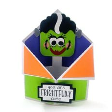 Bride Of Frankenstein Tuxedo Box Card