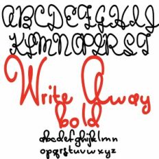 ZP Write Away Bold