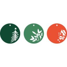Simple Winter Tags